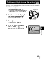 Предварительный просмотр 86 страницы Olympus CAMEDIA C-310 Zoom Reference Manual