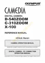 Olympus Camedia C-310ZOOM Reference Manual preview