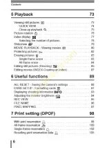 Предварительный просмотр 7 страницы Olympus Camedia C-310ZOOM Reference Manual