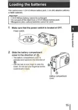 Предварительный просмотр 16 страницы Olympus Camedia C-310ZOOM Reference Manual