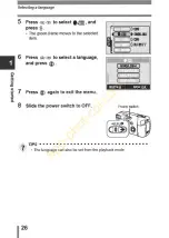 Предварительный просмотр 27 страницы Olympus Camedia C-310ZOOM Reference Manual