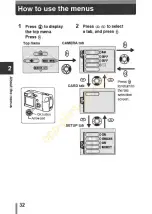 Предварительный просмотр 33 страницы Olympus Camedia C-310ZOOM Reference Manual