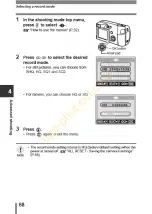 Preview for 69 page of Olympus Camedia C-310ZOOM Reference Manual