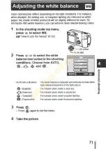 Предварительный просмотр 72 страницы Olympus Camedia C-310ZOOM Reference Manual