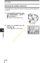 Preview for 79 page of Olympus Camedia C-310ZOOM Reference Manual