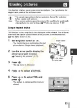 Предварительный просмотр 84 страницы Olympus Camedia C-310ZOOM Reference Manual