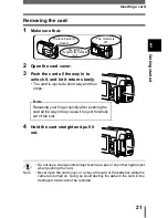 Предварительный просмотр 22 страницы Olympus CAMEDIA C-350 Zoom Reference Manual