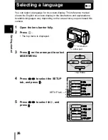 Предварительный просмотр 27 страницы Olympus CAMEDIA C-350 Zoom Reference Manual