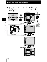 Предварительный просмотр 33 страницы Olympus CAMEDIA C-350 Zoom Reference Manual