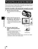 Предварительный просмотр 49 страницы Olympus CAMEDIA C-350 Zoom Reference Manual