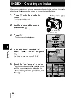 Предварительный просмотр 95 страницы Olympus CAMEDIA C-350 Zoom Reference Manual