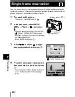 Предварительный просмотр 113 страницы Olympus CAMEDIA C-350 Zoom Reference Manual