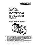 Preview for 2 page of Olympus Camedia C-360ZOOM Reference Manual