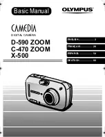 Preview for 1 page of Olympus CAMEDIA C-470 Zoom Basic Manual