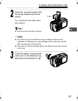 Preview for 17 page of Olympus CAMEDIA C-470 Zoom Basic Manual