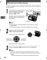 Preview for 26 page of Olympus CAMEDIA C-470 Zoom Basic Manual