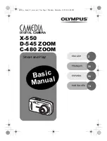 Olympus CAMEDIA C-480 ZOOM Basic Manual preview