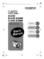 Предварительный просмотр 1 страницы Olympus CAMEDIA C-480 ZOOM Basic Manual