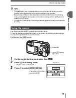 Предварительный просмотр 19 страницы Olympus CAMEDIA C-500 Zoom Advanced Manual