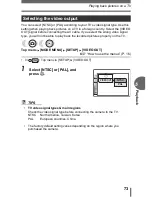 Предварительный просмотр 73 страницы Olympus CAMEDIA C-500 Zoom Advanced Manual