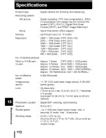 Предварительный просмотр 173 страницы Olympus CAMEDIA C-5000 Zoom Reference Manual