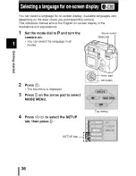 Предварительный просмотр 37 страницы Olympus CAMEDIA C-5060 Wide Zoom Reference Manual