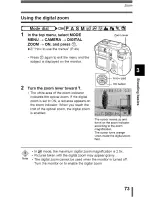 Предварительный просмотр 74 страницы Olympus CAMEDIA C-5060 Wide Zoom Reference Manual