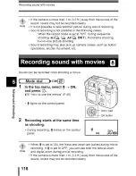 Предварительный просмотр 119 страницы Olympus CAMEDIA C-5060 Wide Zoom Reference Manual