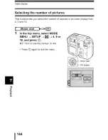 Предварительный просмотр 145 страницы Olympus CAMEDIA C-5060 Wide Zoom Reference Manual