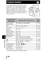 Предварительный просмотр 165 страницы Olympus CAMEDIA C-5060 Wide Zoom Reference Manual