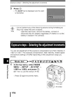 Предварительный просмотр 175 страницы Olympus CAMEDIA C-5060 Wide Zoom Reference Manual