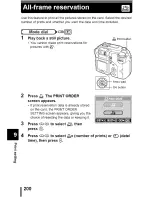 Предварительный просмотр 201 страницы Olympus CAMEDIA C-5060 Wide Zoom Reference Manual