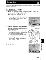 Предварительный просмотр 206 страницы Olympus CAMEDIA C-5060 Wide Zoom Reference Manual