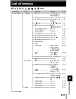 Предварительный просмотр 234 страницы Olympus CAMEDIA C-5060 Wide Zoom Reference Manual