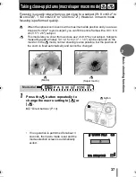 Предварительный просмотр 37 страницы Olympus CAMEDIA C-55 ZOOM Advanced Manual