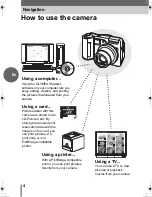 Предварительный просмотр 4 страницы Olympus CAMEDIA C-5500 Sport Zoom Basic Manual