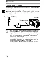 Предварительный просмотр 21 страницы Olympus CAMEDIA C-60 Zoom Reference Manual