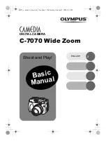 Предварительный просмотр 1 страницы Olympus CAMEDIA C-7070 Wide Zoom Basic Manual