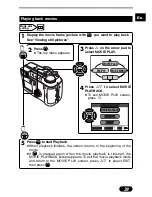 Предварительный просмотр 39 страницы Olympus CAMEDIA C-730 Ultra Zoom Basic Manual