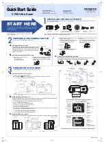 Preview for 1 page of Olympus CAMEDIA C-760 Ultra Zoom Quick Start Manual