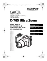 Предварительный просмотр 1 страницы Olympus CAMEDIA C-765 Ultra Zoom Basic Manual