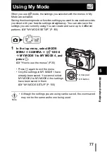 Preview for 78 page of Olympus CAMEDIA C-770 Ultra Zoom Reference Manual