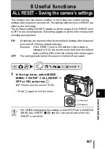 Предварительный просмотр 148 страницы Olympus CAMEDIA C-770 Ultra Zoom Reference Manual