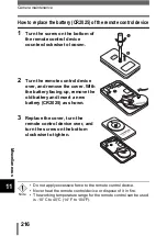 Preview for 217 page of Olympus CAMEDIA C-770 Ultra Zoom Reference Manual