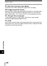 Preview for 223 page of Olympus CAMEDIA C-770 Ultra Zoom Reference Manual