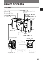 Предварительный просмотр 21 страницы Olympus CAMEDIA D-360L Instructions Manual