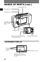 Предварительный просмотр 22 страницы Olympus CAMEDIA D-360L Instructions Manual