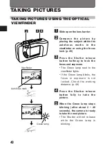 Предварительный просмотр 40 страницы Olympus CAMEDIA D-360L Instructions Manual