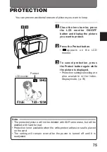 Предварительный просмотр 75 страницы Olympus CAMEDIA D-360L Instructions Manual