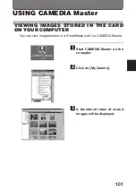 Предварительный просмотр 101 страницы Olympus CAMEDIA D-360L Instructions Manual